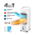 "4in1" šildytuvas, vėsintuvas, drėkintuvas ir ventiliatorius Trotec PAE 19 H 16-00378 - Image 9