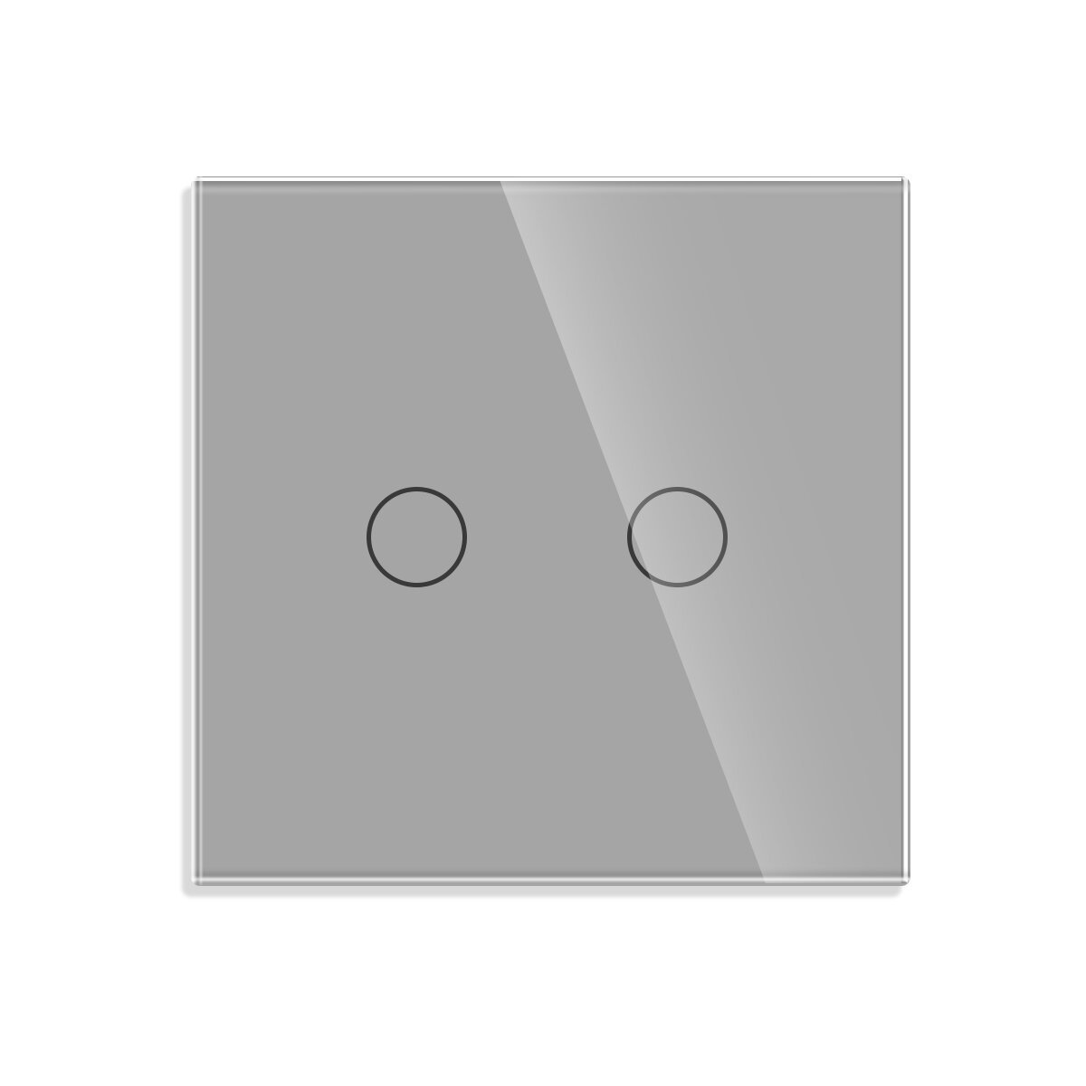 dvipolis-sensorinis-jungiklio-dangtelis-juodas-kopija-5-1 Dvipolis sensorinis jungiklis Feelspot, pilkas 500W 47-00173 - Image 1