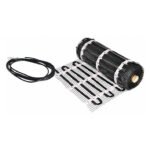 Grindinio šildymo tinklelis Warmset BLACK, 150W + programuojamas termostatas Feelspot WTH51.36 NEW 08-00484 - Image 2