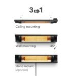 Halogeninis infraraudonųjų spindulių šildytuvas Trotec IR 2005 06-01082 - Image 10