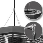 Halogeninis infraraudonųjų spindulių šildytuvas Trotec IR 2010 SC 06-01053 - Image 7