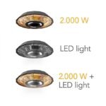 Halogeninis infraraudonųjų spindulių šildytuvas Trotec IR 2010 SC 06-01053 - Image 9