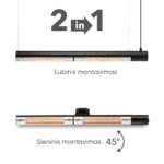 Halogeninis infraraudonųjų spindulių šildytuvas Trotec IR 2200 06-01055 - Image 8