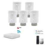 Išmani termostatinė galva radiatoriams Feelspot TG22.09 Zigbee Tuya 05-00179 - Image 3