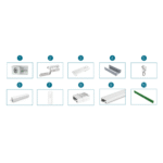 Išmanusis elektrinis užuolaidų bėgelis (5m) Feelspot FS-CM05W WiFi, Tuya 50-00016 - Image 6