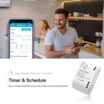 Išmanusis jungiklis - rėlė Feelspot FS-SRS02W RF,  Wi-fi, Tuya 50-00010 - Image 4