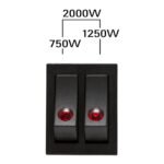 Konvekcinis šildytuvas Trotec TCH 20 E 13-00177 - Image 6