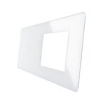 Vienpolis sensorinis dangtelis su vienviečiu rėmeliu Feelspot, baltas 47-00114 - Image 2