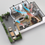 Sieninis mini rekuperatorius BSK Zephyr Mini 27-01060 - Image 5