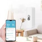 Temperatūros ir drėgmės jutiklis Feelspot FS-TH03W WiFi, Tuya 50-00031 - Image 4