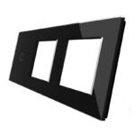 Vienpolis sensorinis dangtelis su dviviečiu rėmeliu Feelspot, juodas 47-00145 - Image 2