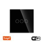 WiFi tripolis sensorinis jungiklis Feelspot, juodas 600W 47-00189