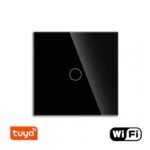 WiFi vienpolis sensorinis jungiklis Feelspot, juodas 600W 47-00184